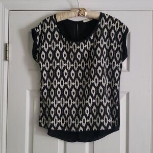 TEA N ROSE print blouse